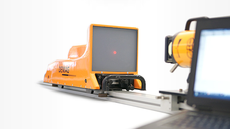 Kranbahnmesswagen KBMW-III - Präzise Laservermessung von Kranschienenbahnen