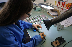Machining of a circuit board