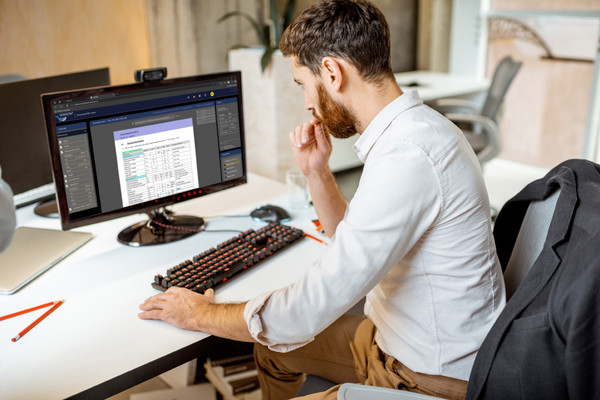 Screenshot aus der Software Skimson