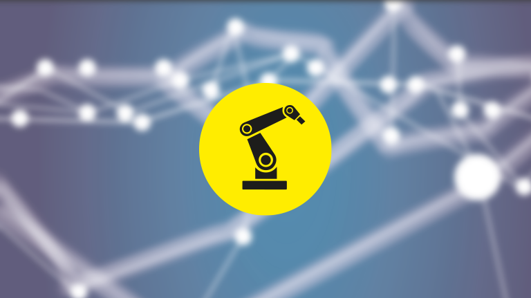 Robotics research project icon