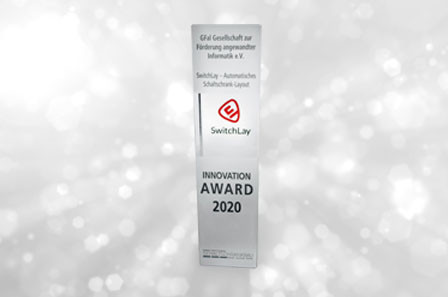 [Translate to Englisch:] SwitchLay gewinnt Innovation Award 2020