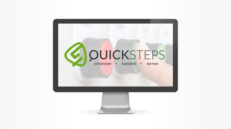 Störfälle beheben mit QUICKSTEPS